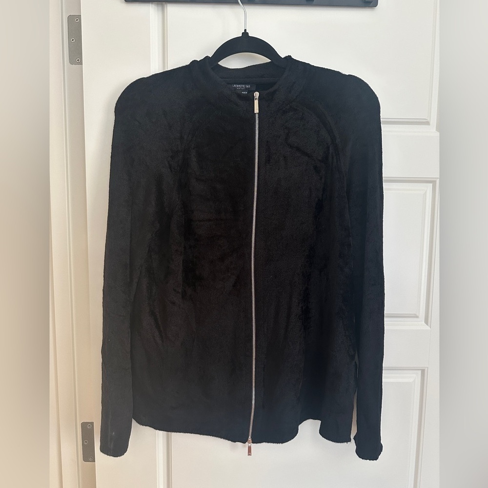 Ladies Lafayette New York Front Zip Sweater
